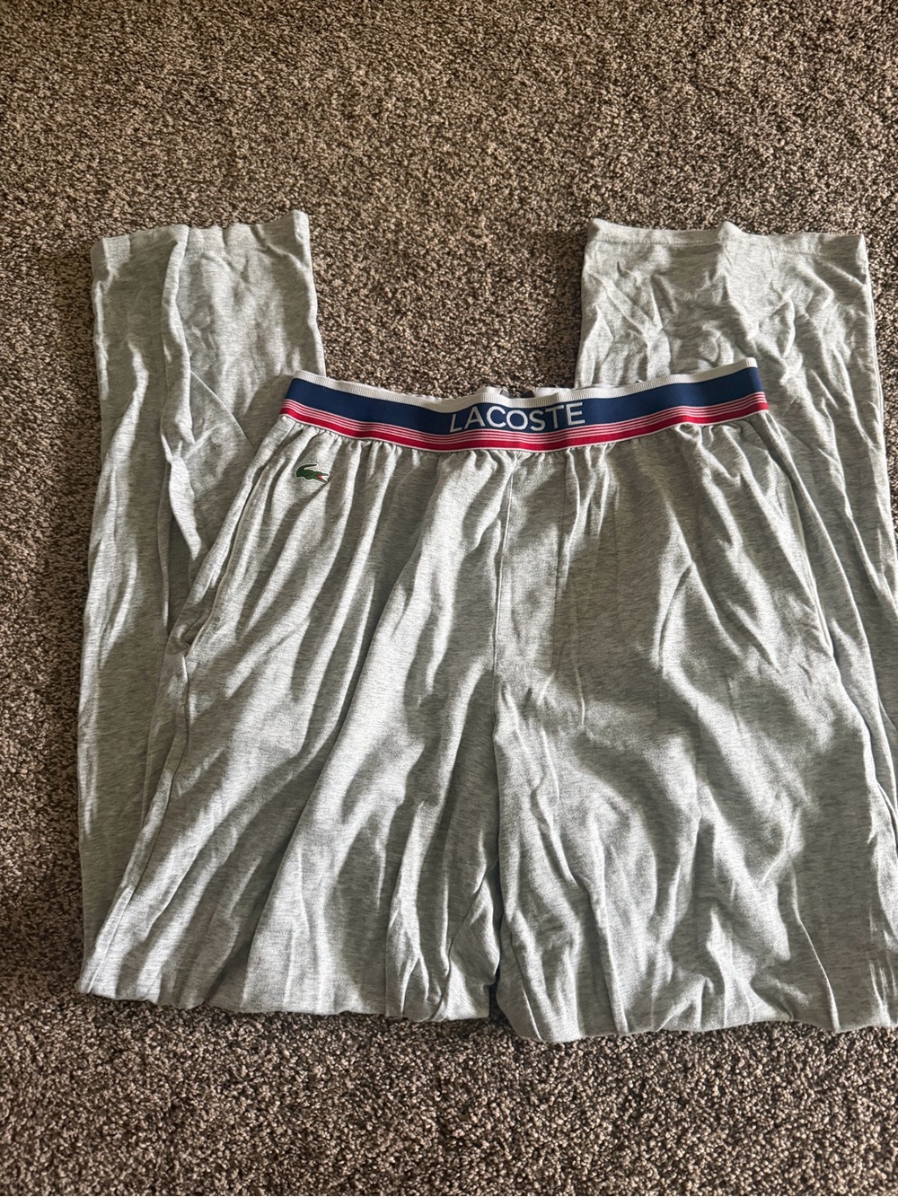 Lacoste Men’s Grey Long Underwear Pants